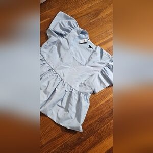 EXPRESS Baby blue *NWT* Baby doll shirt